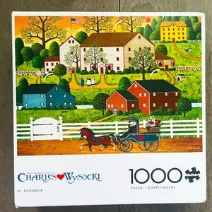Buffalo Games 1000 pieces puzzle - (OPENED)